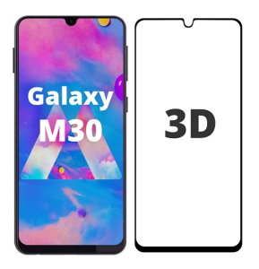 Захисне скло 3D для Samsung Galaxy M30 Black