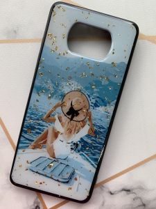 Чохол з принтом на Xiaomi Poco X3 Дівчина і море