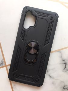 Протиударний чохол Hard з кільцем-тримачем для Samsung Galaxy A32 Чорний