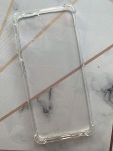 Прозорий силіконовий чохол із потовщеними кутами для Samsung Galaxy A12