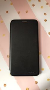 Чохол книжка для Oppo A7 Чорний