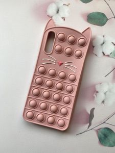 Чохол Попит Антистрес Поп-Іт Pop It на Samsung Galaxy А50 (2019) А505 Поп іт Котик