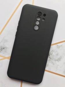 Силіконовий чохол Silicone Case (no logo) для Xiaomi Redmi 9 Чорний