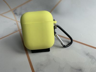 Чохол для навушників AirPods 1 і 2 покоління Жовтий