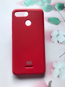 Сіліконовий чохол Silicone Case для Xiaomi Redmi 6 Червоний