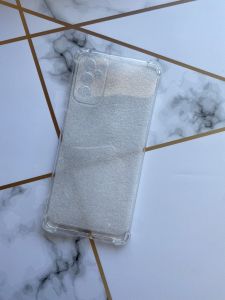 Прозорий силіконовий чохол із потовщеними кутами для Samsung M52