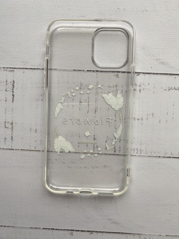 Прозорий чохол на Apple iPhone 11 Pro (5,8) з дизайном "Лавандовий віночок" (принт 19)