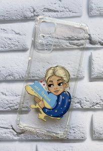 Прозорий чохол на Xiaomi Redmi Note 11 4G патріотичний дизайн Моя Україна принт 24