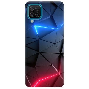 Чохол на Samsung A12 4G рельєфний дизайн Рельєфний фон принт 36