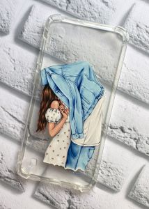 Чохол з потовщеними кутами для Samsung Galaxy А10 (2019) А105 рельєфний дизайн Поцілунок принт 33