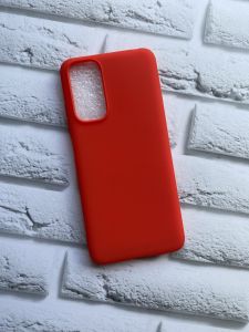 Силіконовий матовий чохол для Xiaomi Redmi Note 11 4G Червоний