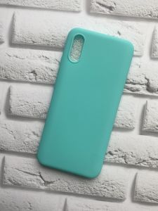Силіконовий матовий чохол на Xiaomi Redmi 9A Бірюзовий