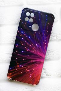 Чохол на Xiaomi Redmi 10C рельефный дизайн Салют (принт 98)