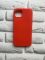 Силиконовий матовий чехол для Apple iPhone 13 Червоний