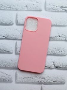 Силіконовий матовий чохол для Apple iPhone 12 Pro Max Рожевий