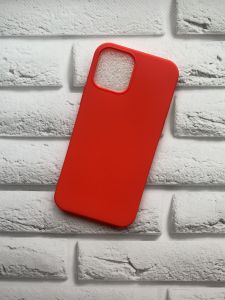 Силіконовий матовий чохол для Apple iPhone 12 / 12 Pro (6.1) Червоний
