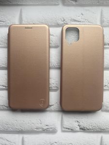 Чохол книжка G-Case для Samsung Galaxy A12 Рожеве золото