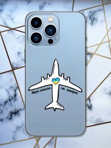 Прозорий чохол на Apple iPhone 13 Pro Max патріотичний дизайн Мрія ніколи не помирає принт 1