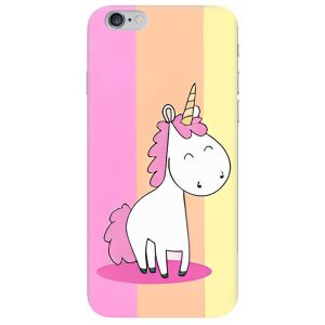 Матовий чохол на iPhone 6+/6 Plus Єдиноріг принт 104