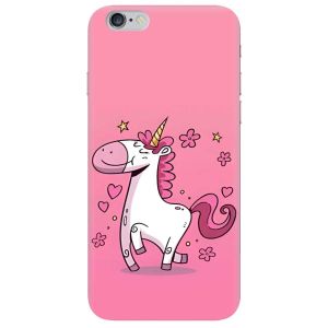 Матовий чохол на iPhone 6/6s :: Єдиноріг (принт 105)