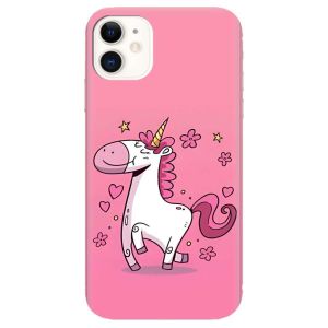 Матовий чохол на Apple iPhone 11 (6,1) дизайн Єдиноріг принт 105