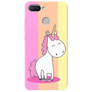 Матовий чохол на Xiaomi Redmi 6  дизайн Єдиноріг принт 104