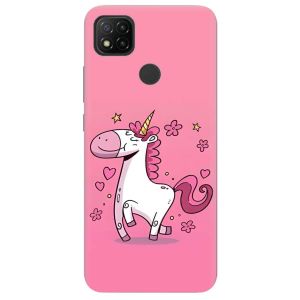Чохол для Xiaomi Redmi 9C дизайн Єдиноріг принт 105