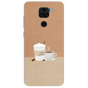 Чохол на Xiaomi Redmi Note 9 дизайн Кава принт 108