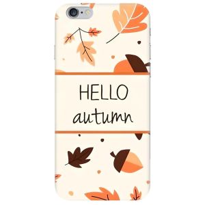 Чохол на iPhone 6/6s :: Привіт, осінь (принт 109)