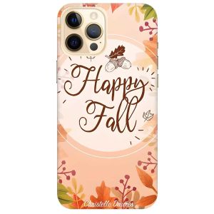Чохол на iPhone 12 Pro Max дизайн Щасливої осені принт 110