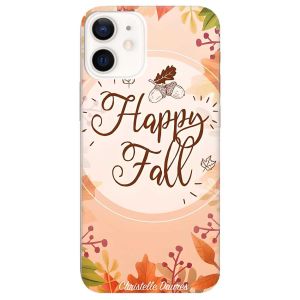 Чохол на iPhone 12 mini дизайн Щасливої осені принт 110