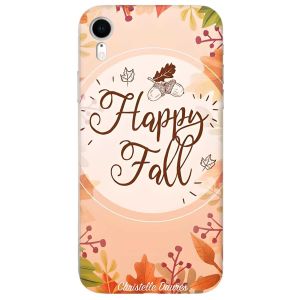 Чохол на iPhone XR дизайн Щасливої осені принт 110
