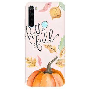 Чохол на Xiaomi Redmi Note 8T  дизайн Привіт, осінь принт 111