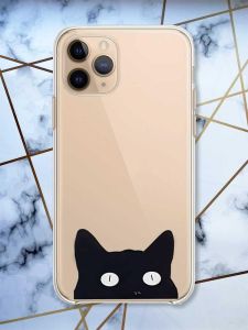 Прозорий чохол на Apple iPhone 11 Pro (5,8) дизайн Котик принт 119