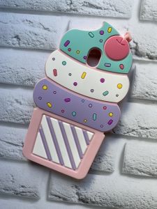 Силіконовий чохол для Samsung Galaxy J730 / J7(2017) Рожеве морозиво