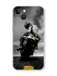 Чохол із захистом камери на iPhone 14 :: Мото (принт 69)