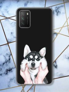 Прозорий чохол на Xiaomi Poco M3  Мордочка принт 121