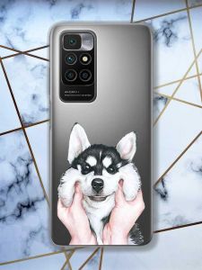 Прозорий чохол для Xiaomi Redmi 10  Мордочка принт 121