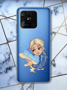 Прозорий чохол на Xiaomi Redmi 10C патріотичний дизайн Моя Україна принт 24