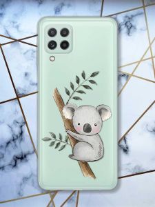 Прозорий чохол на Samsung Galaxy A22 4G / M22 / M32 Коала принт 132