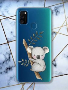 Прозорий чохол на Samsung Galaxy M30s/М21  Коала принт 132