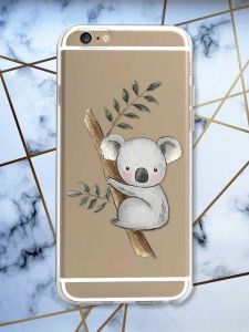 Прозорий чохол на iPhone 6/6s :: Коала (принт 132)