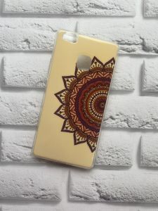 Силіконовий чохол з малюнком Huawei P9 lite Орнамент півкруга