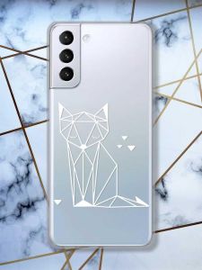 Прозорий чохол для Samsung Galaxy S21 (G991)  Лисиця (принт 127)