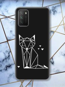 Прозорий чохол на Xiaomi Poco M3  Лисиця (принт 127)