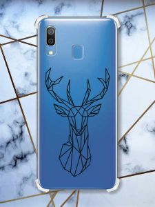 Чохол з потовщеними кутами на Samsung Galaxy A30 (2019) / A20 (2019) Олень (принт 128)