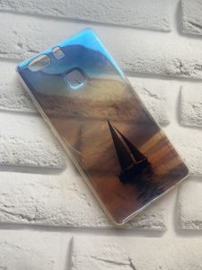 Силіконовий чохол із малюнком для Huawei P9 Plus Корабель