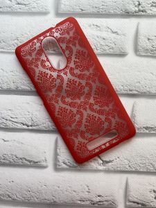 Пластиковий чохол Xiaomi Redmi Note 3 / Note 3 Pro Віражі. Червоний