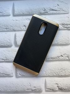 Силіконовий чохол Ipaky із золотим бампером для Xiaomi Redmi Pro Чорний