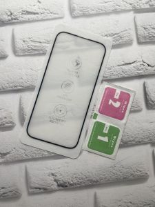 Захисне скло 3D для Apple iPhone 14 Pro Чорна рамка